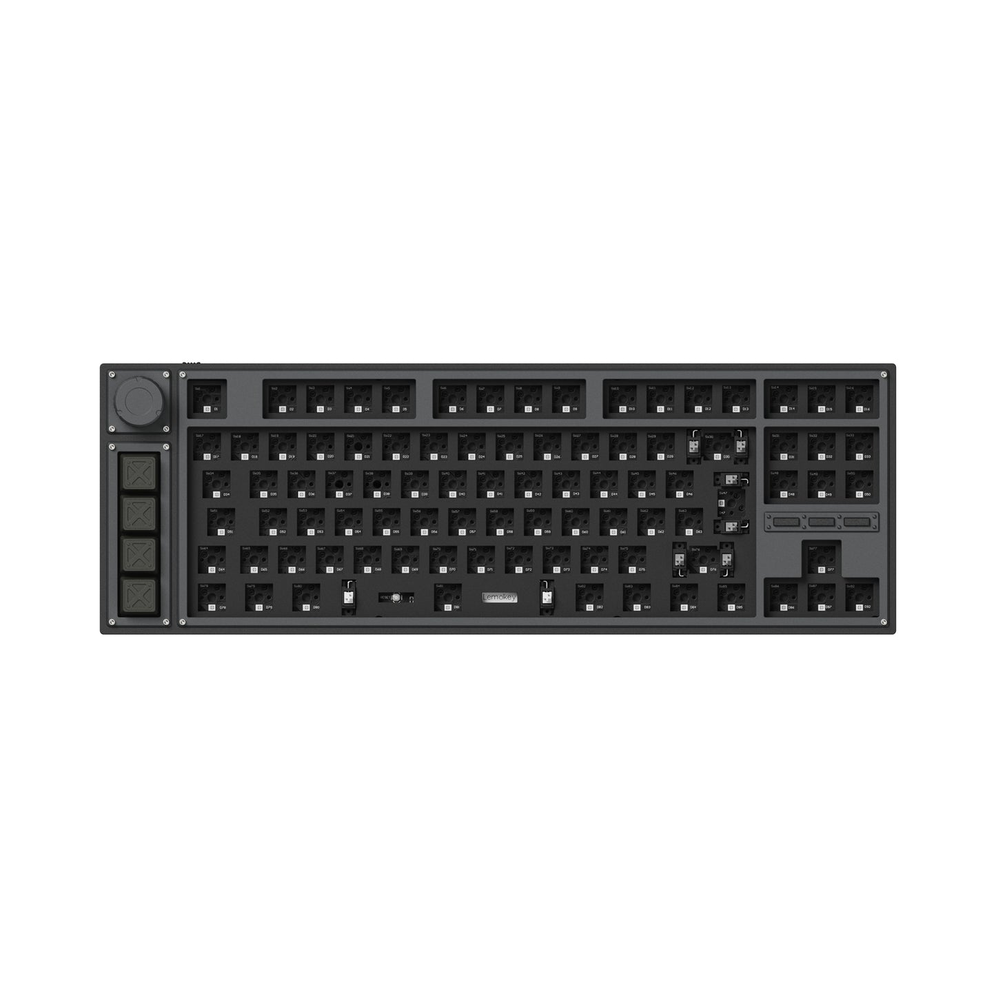 L3 Swappable RGB Backlight Knob ISO - Barebone - Black