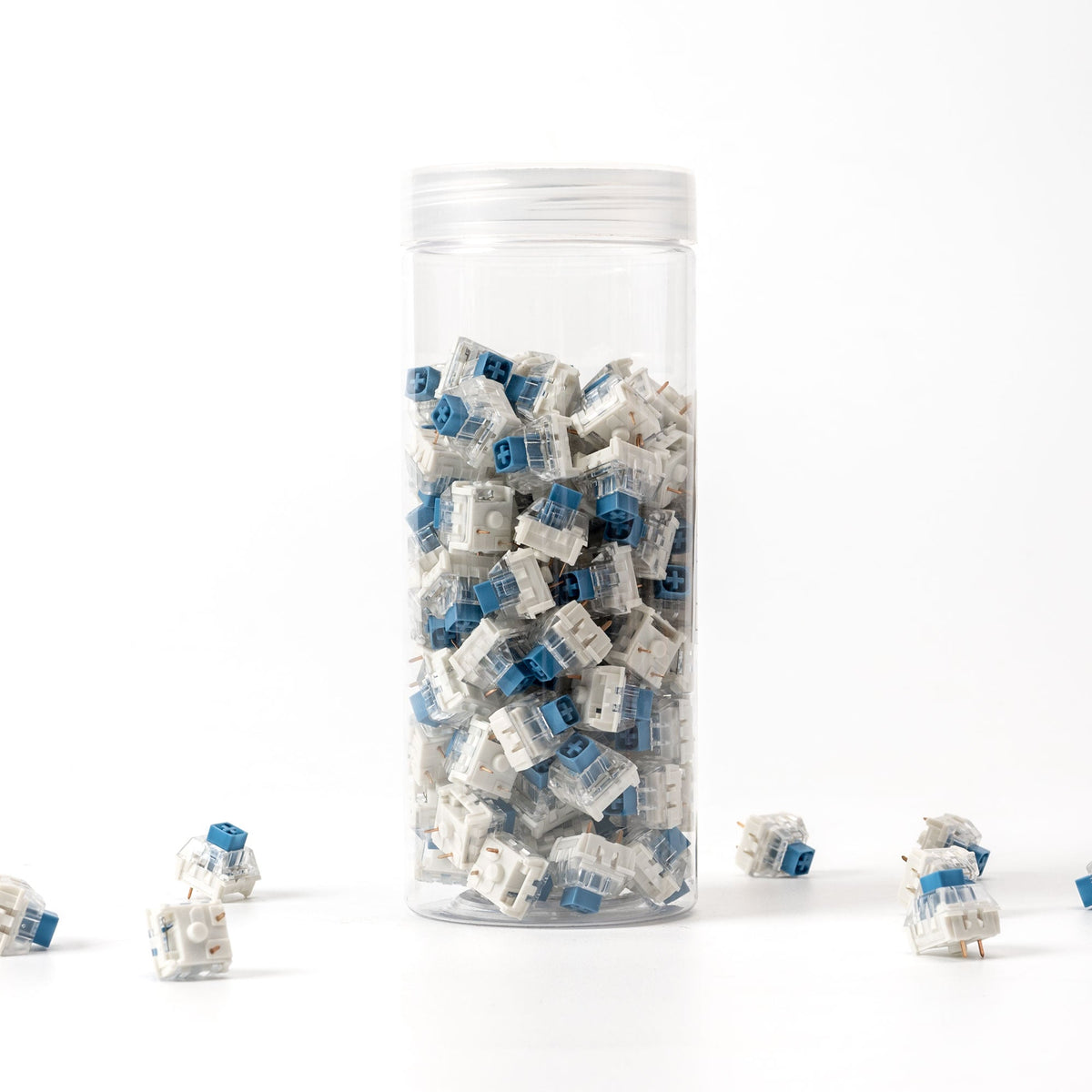 Official Kailh BOX Heavy Pale Blue 110-switch set product image