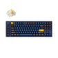 Lemokey L3 QMK/VIA Wireless Custom Mechanical Keyboard Gateron Jupiter Banana Switch-Blue