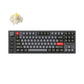 Lemokey L3 QMK/VIA Wireless Custom Mechanical Keyboard Gateron Jupiter Banana Switch-Carbon Black