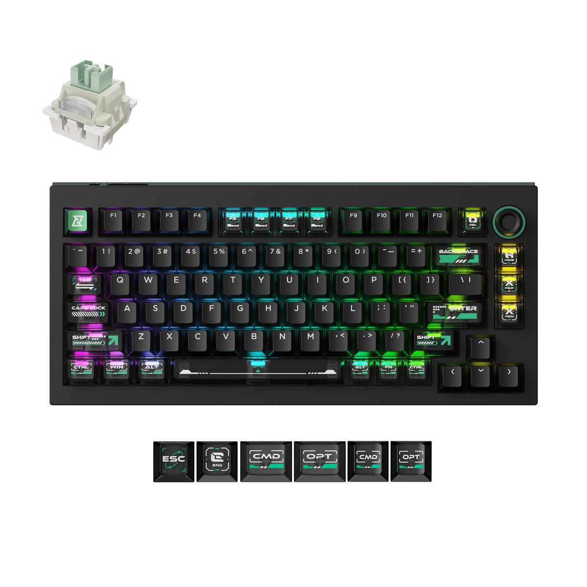 Lemokey L5 HE Magnetic Switch Custom Gaming Keyboard official product image