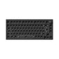 Lemokey P1 Pro QMK/VIA Wireless Custom Gaming Keyboard 75 Percent Layout Aluminum Carbon Black ISO Barebone for Windows Mac Linux