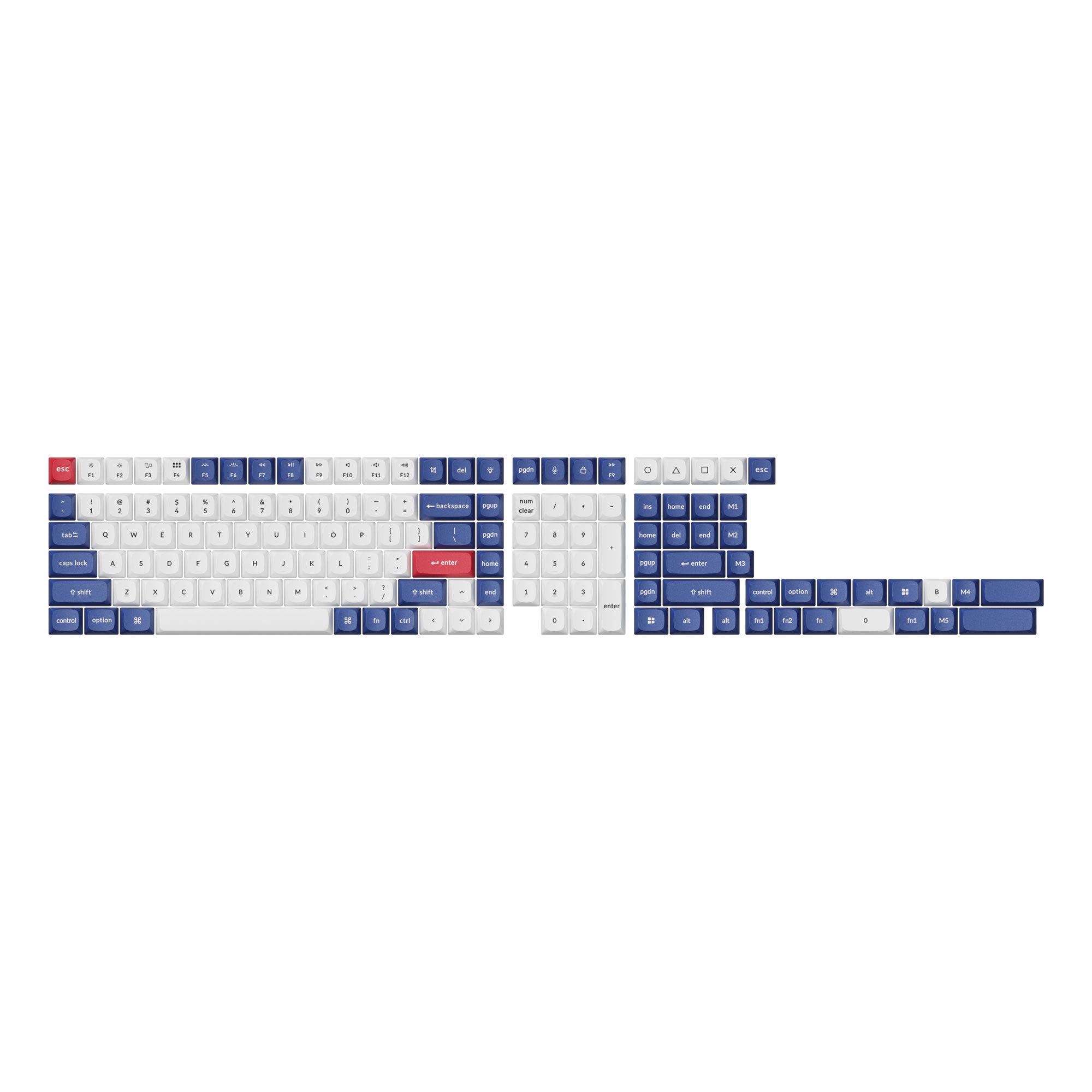 Pbt Quickcapture Double Shot PBT OSA Full Set Keycap Set – Lemokey