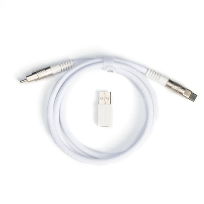 Keychron Double-Sleeved Geek Cable-White