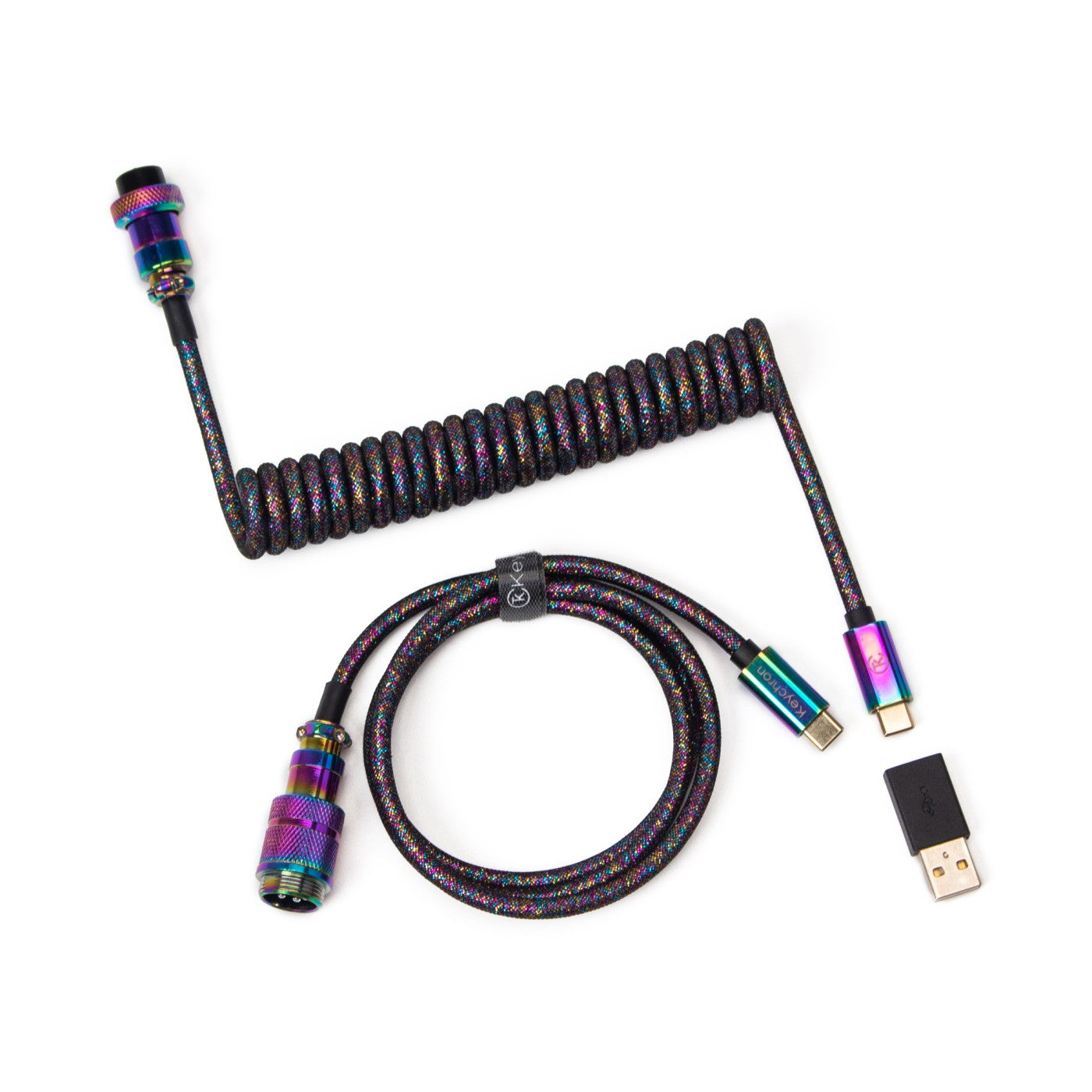 Keychron Premium Coiled Aviator Cable – Lemokey