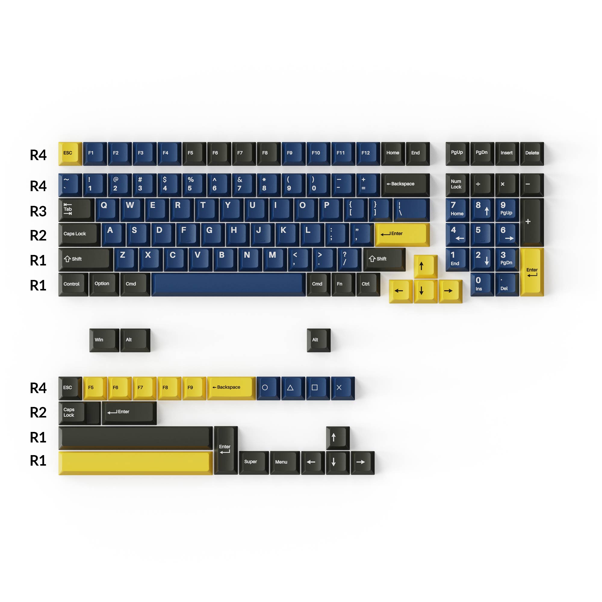 Cherry Profile PBT Keycaps – Lemokey